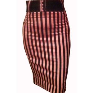 Switchblade Stiletto Rockabilly Pinup Pencil Skirt